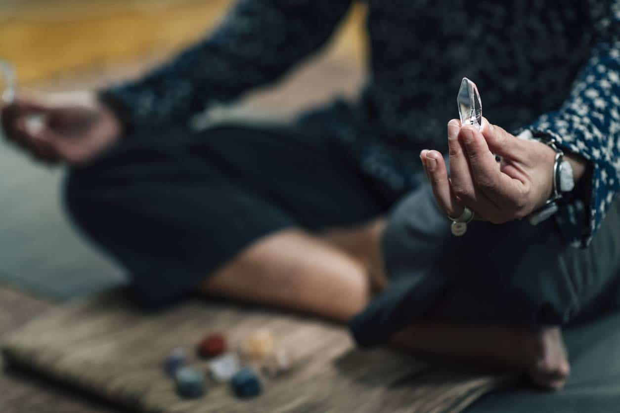 méditation pierre