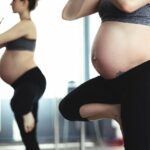 Femme enceinte relaxation